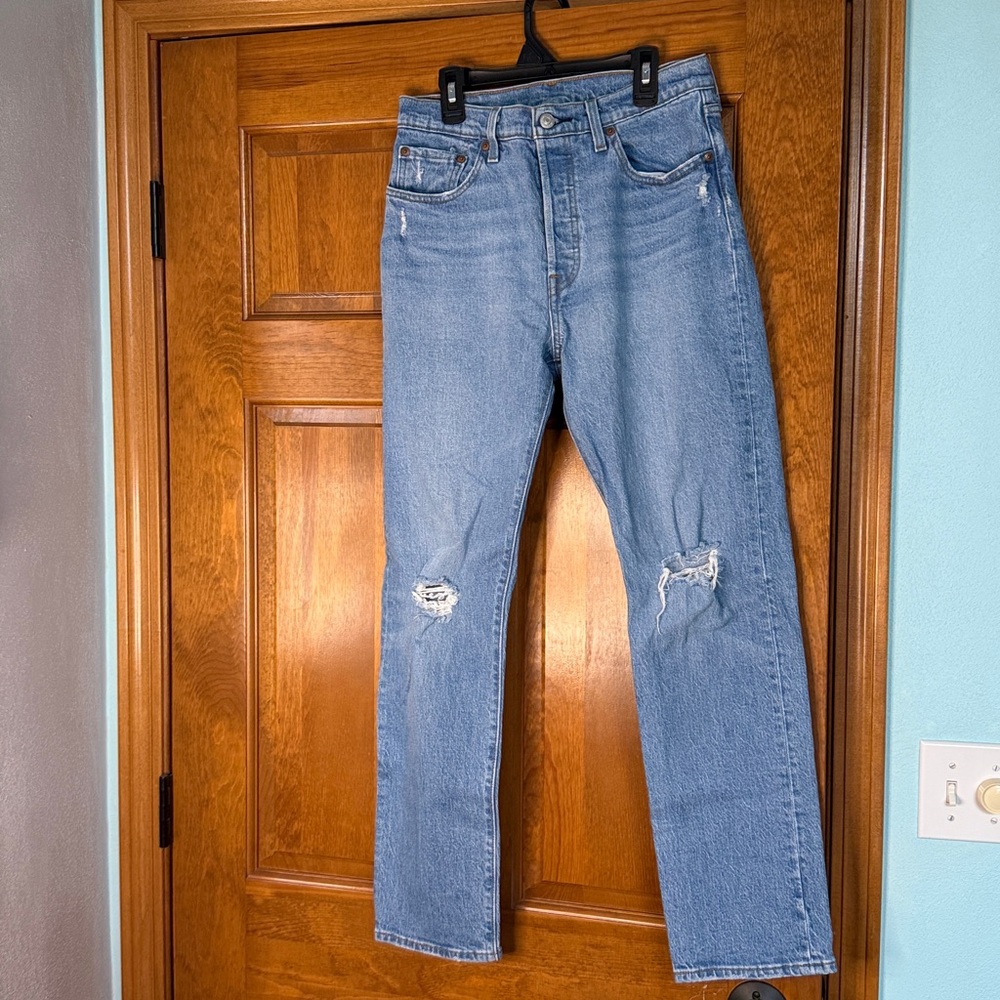 Levi's 501 Blue Denim Jeans